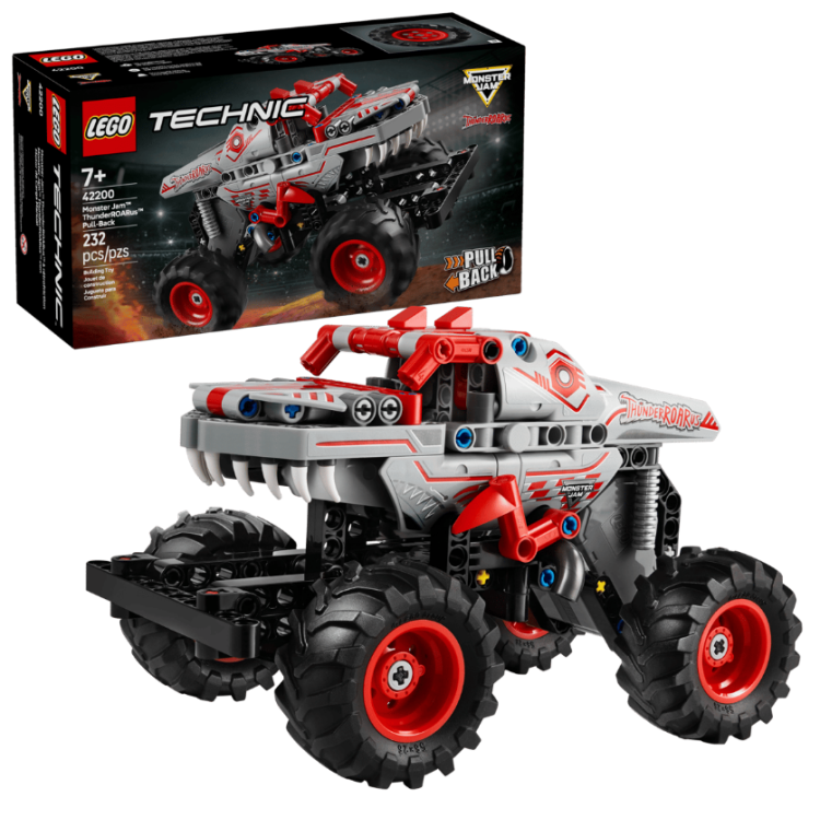 LEGO Technic – Monster Jam ThunderROARus s naťahovacím motorom